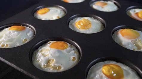 Cast Aluminium Burger Egg Tray